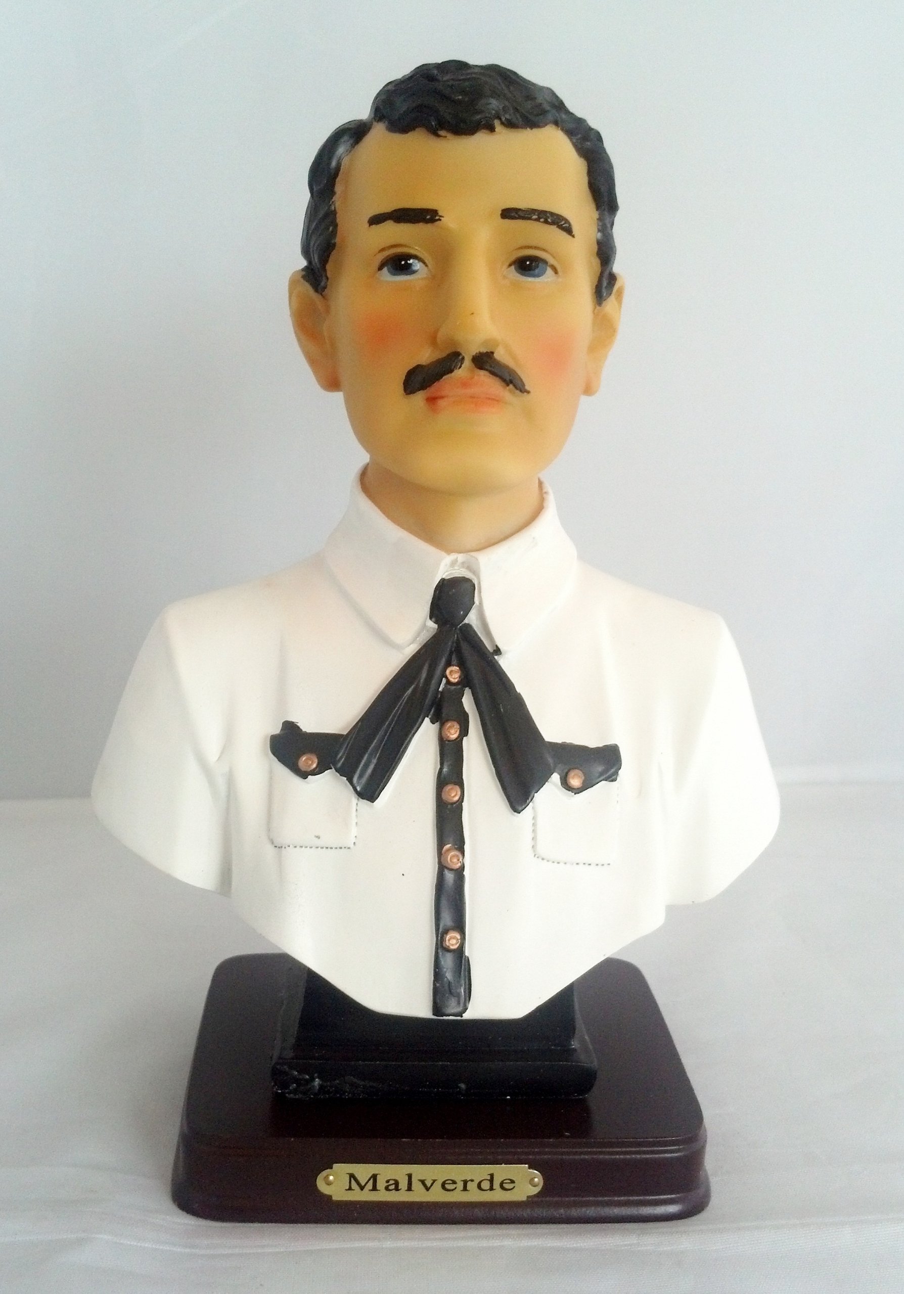 Amazon.com: 8 Inch Statue Bust of Jesus Malverde Sinaloa Figurine